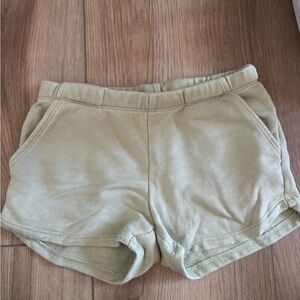 More Than Magic Light Green Athletic Shorts